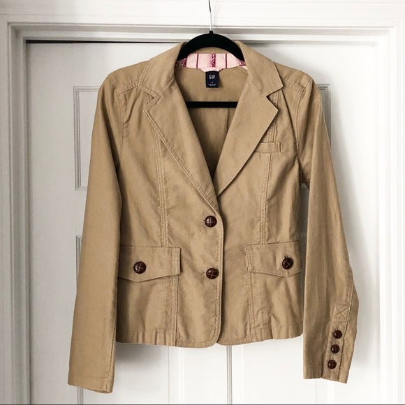 GAP Jackets & Blazers - 4/$20 🌴 GAP | Women’s Tan Canvas Jacket